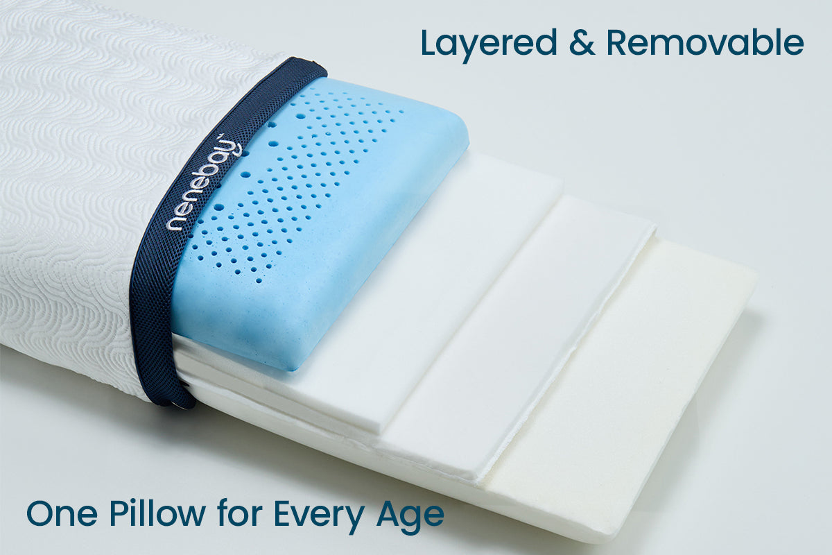 Layered & Removable, One Pillow for Every Age