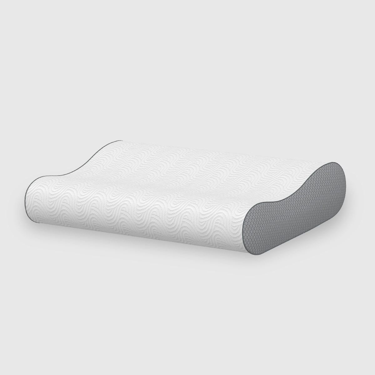 Memory foam curved pillow