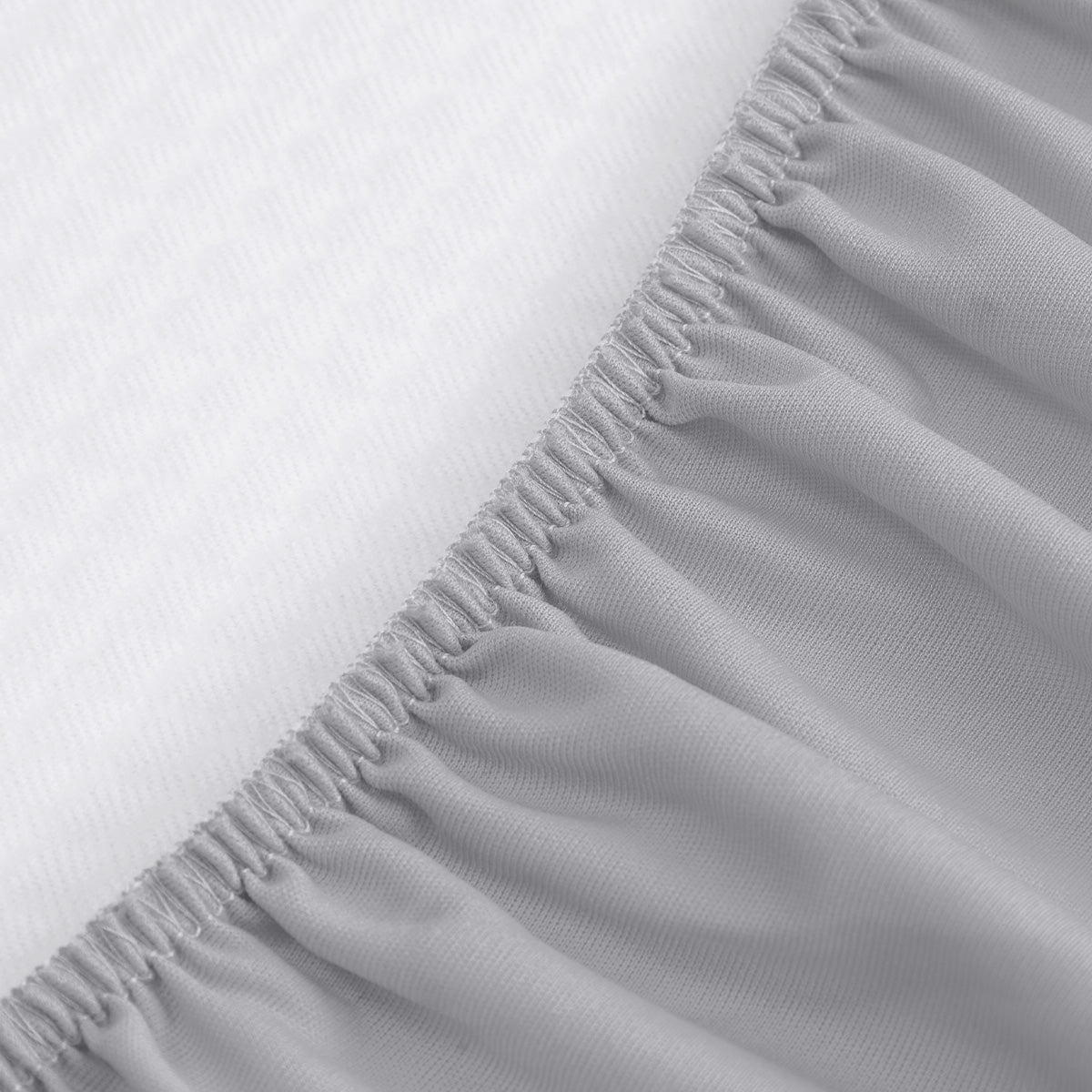 White Deluxe Corrugated Fitted Sheet