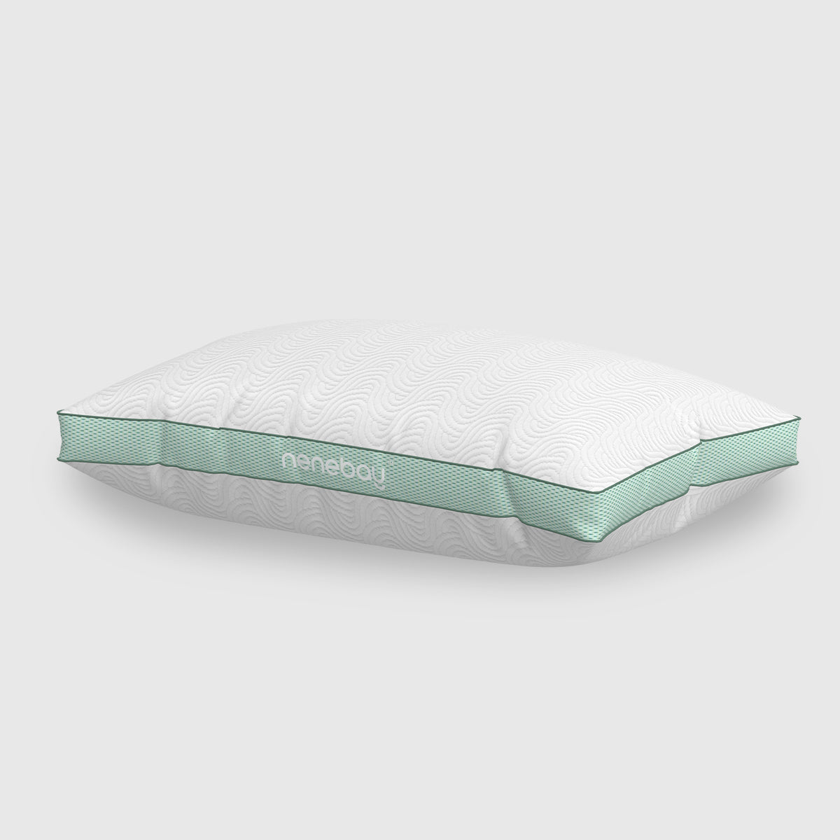 Three-dimensional synthetic fiber pillow